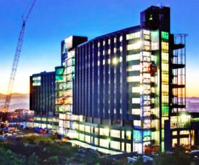 Stainless steel water maintain integrity at Palomar California hospital